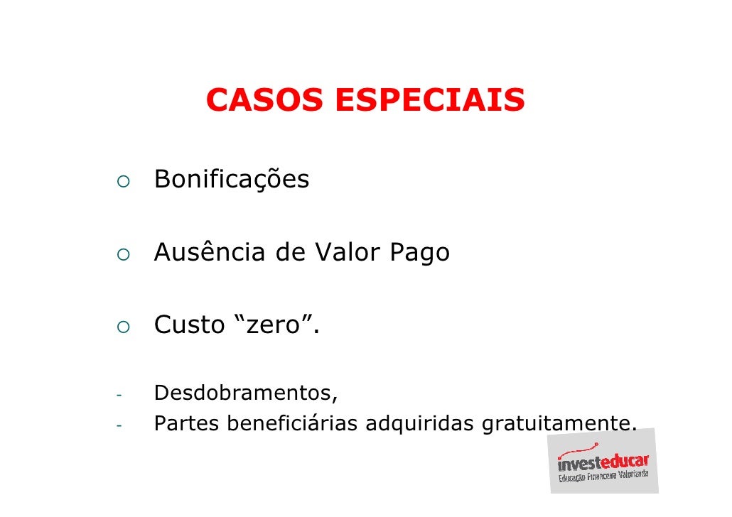 Curso de impostos