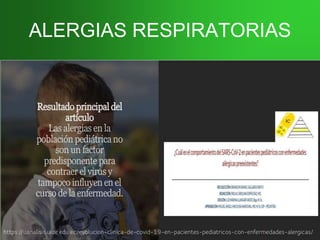 ALERGIAS RESPIRATORIAS
 