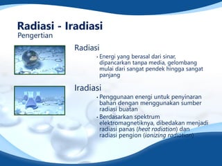 Iradiasi pangan | PDF