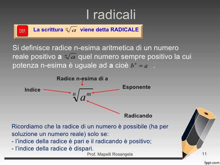 Radicali Quali Sono I Radicali _ Esempi Di Radicali Semplici – ZBLXI