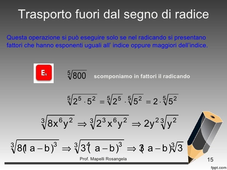 I radicali
