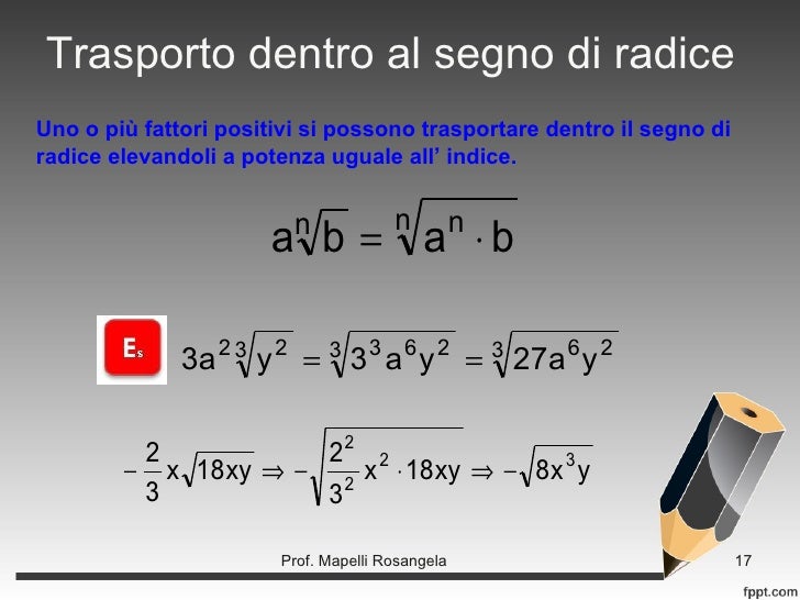 I radicali