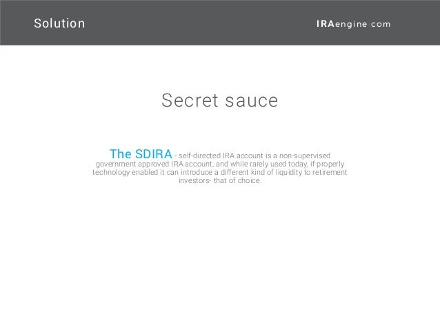 What Is A Fidelity Self Directed Ira Quora >> Iraengine Pitch Deck What Is A Fidelity Self Directed Ira Quora >> Iraengine Pitch Deck