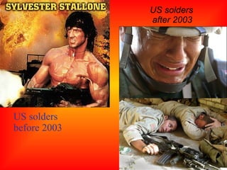 US solders before 2003 US solders after 2003 