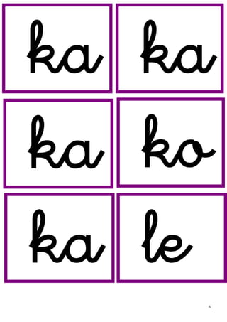 Irakurketa Silbikoa Kuboak Letra Xehea Irakurketa Silbikoa Kuboak Letra Xehea