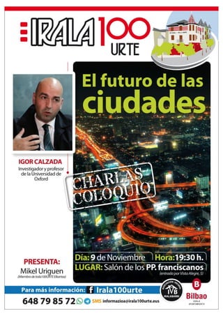 Irala neighbourhodod in Bilbao: Future of Cities