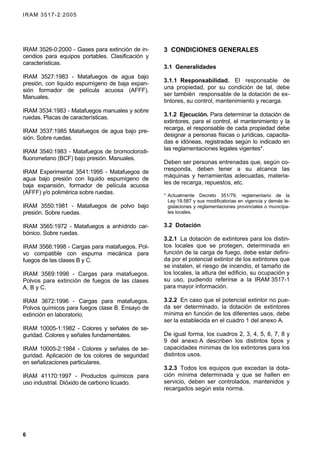 Iram Cd R Iram 3517 2contmant_y_recarga | PDF