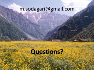 90
Questions?
m.sodagari@gmail.com
 