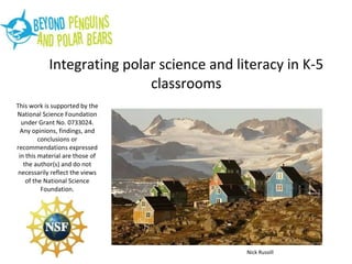 Integrating Informational Text and Science Through the Polar Regions