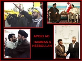 APOIO AO  HAMMAS & HEZBOLLAH 