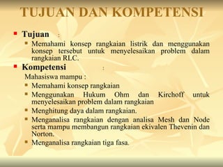 I Rangkaian Listrik Kirchoff