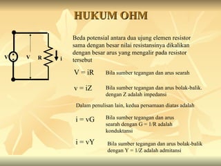 I Rangkaian Listrik Kirchoff