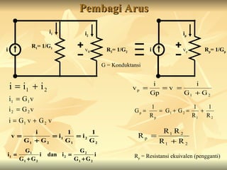 I Rangkaian Listrik Kirchoff