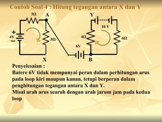 I Rangkaian Listrik Kirchoff