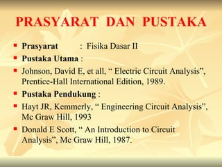 I Rangkaian Listrik Kirchoff