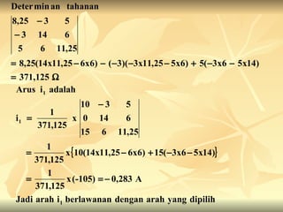 I Rangkaian Listrik Kirchoff