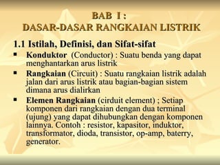 I Rangkaian Listrik Kirchoff