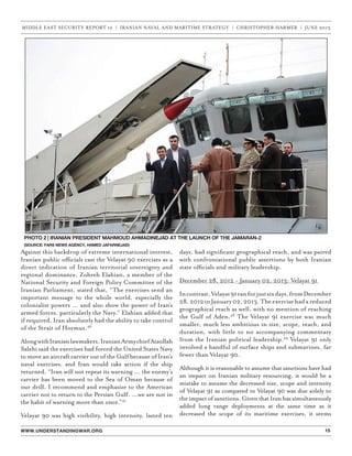 Hamed Rang Iranian Naval and Maritime Strategy | PDF
