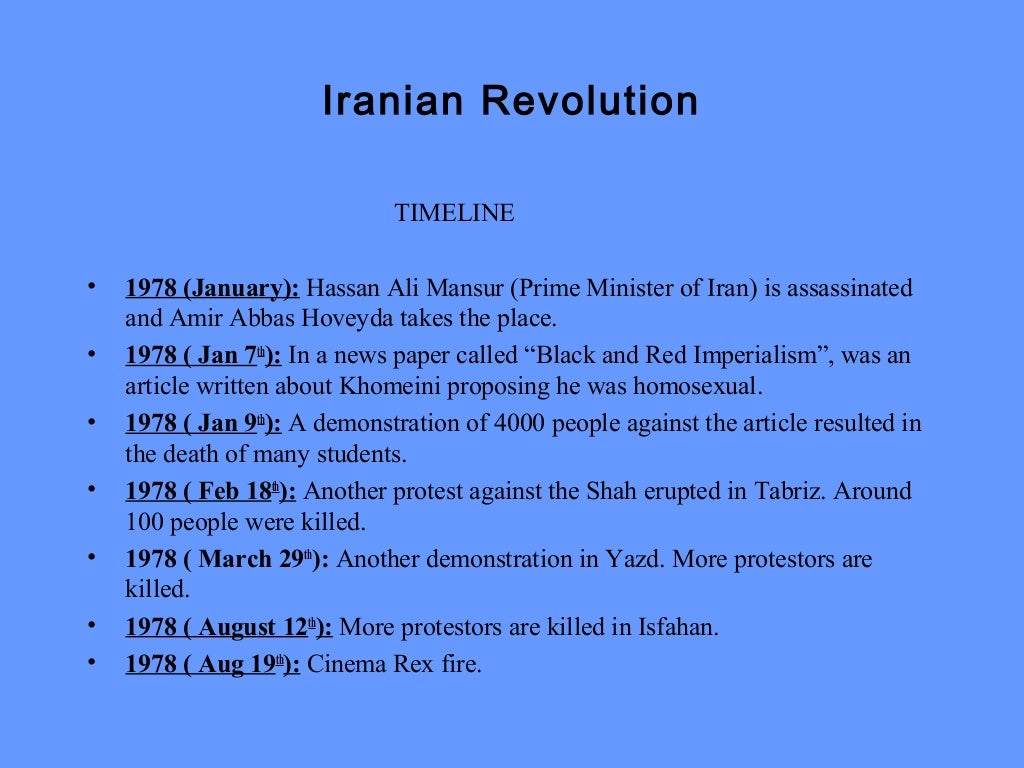 Iranian revolution