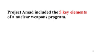 Netanyahu slide show: Iran's nuclear archive