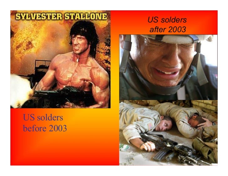 Iraq Before and after War Slide 23