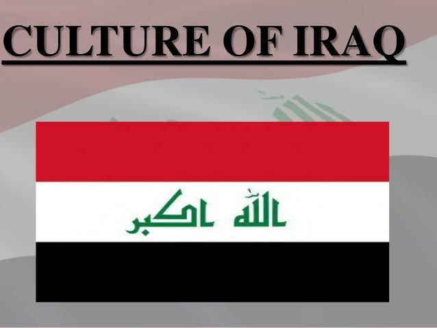 research paper on iraq culture