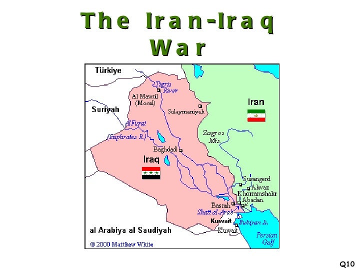 the iran iraq war 1980 1988 q10