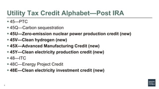Inflation Reduction Act - Broad Observations | PPTX