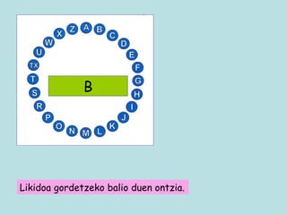 B Likidoa gordetzeko balio duen ontzia. 