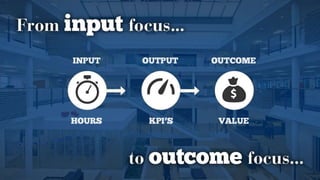 TO AN OUTCOME BASED PARTNERSHIP
Copyright © 2017 Accenture. All rights reserved. 4
• Single source
contract
• -> Hours
2005
Output based
contract
-> KPI’s
2012
Outcome based
partnership
-> Business Value
2017
 