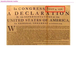 Hamahiru Koloniak. Iraultza
 