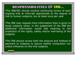 IRB - ICF - PROTOCOL | PPT