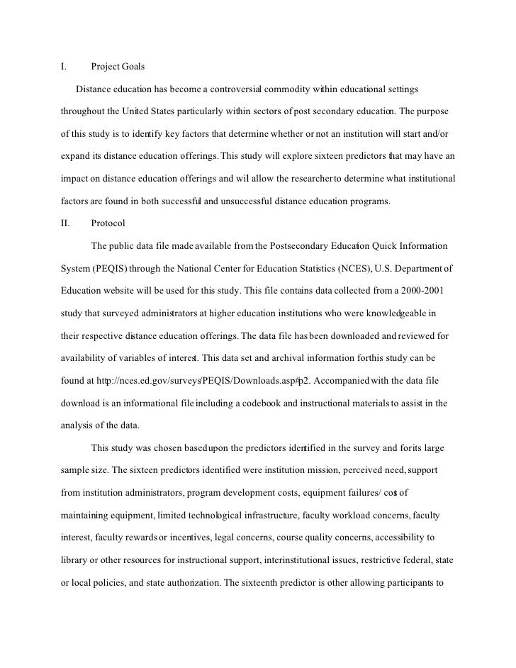 IRB Proposal