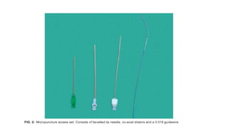 IR basics.pptx Interventional Radiology Guide wires, catheters, needles ...