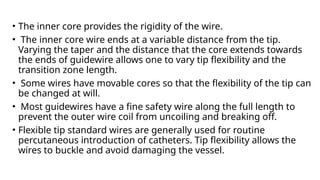 IR basics.pptx Interventional Radiology Guide wires, catheters, needles ...