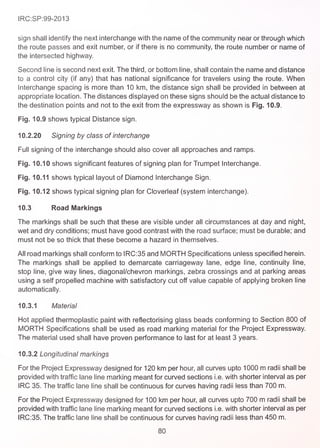 MANUAL OF SPECIFICATIONS AND STANDARDS FOR EXPRESSWAYS | PDF