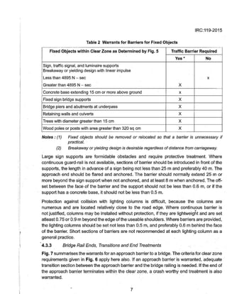 IRC:119-2015 GUIDELINES FOR TRAFFIC SAFETY BARRIERS