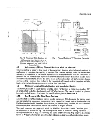 IRC:119-2015 GUIDELINES FOR TRAFFIC SAFETY BARRIERS