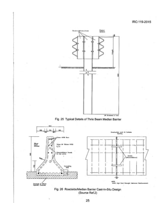 IRC:119-2015 GUIDELINES FOR TRAFFIC SAFETY BARRIERS