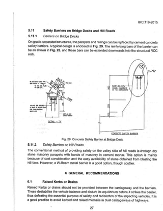 IRC:119-2015 GUIDELINES FOR TRAFFIC SAFETY BARRIERS
