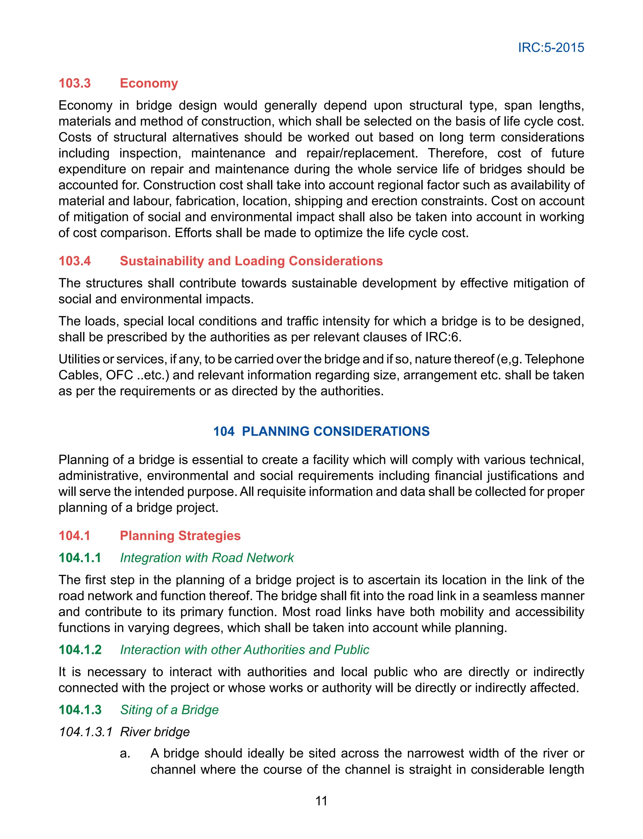 STANDARD SPECIFICATIONS AND CODE OF PRACTICE FOR ROAD BRIDGES | PDF