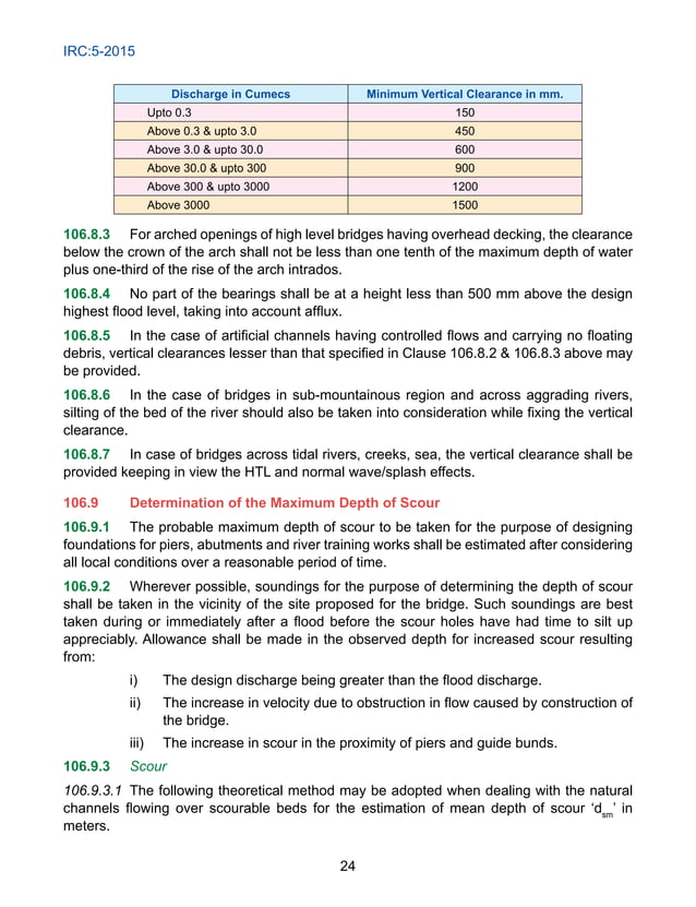 STANDARD SPECIFICATIONS AND CODE OF PRACTICE FOR ROAD BRIDGES | PDF