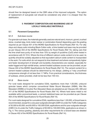 Guideline for the Design of Low Volume Rural Road Design | PDF