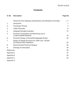 Guideline for the Design of Low Volume Rural Road Design | PDF