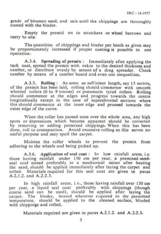 Irc 14 Irc 14 1977 bitumen and tar carpets | PDF