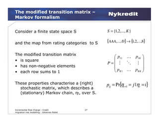 Incremental Risk Charge - Credit Migration Risk | PDF