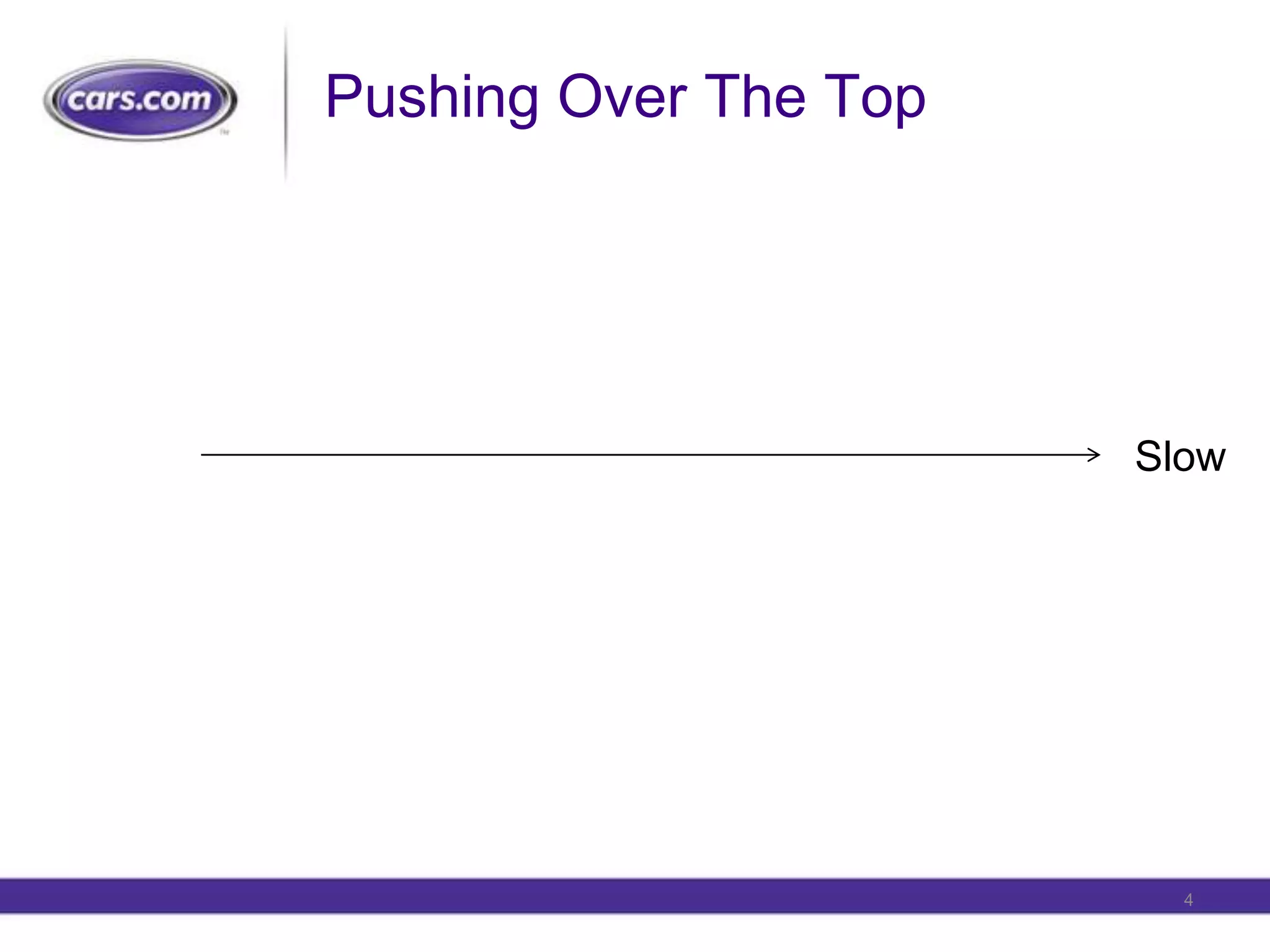 Pushing Over The TopSlow4