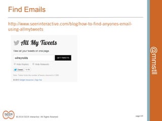 Find Emails

@mmstll

 