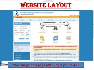 WEBSITE LAYOUT

You can get this page after Login you’re A/C

 