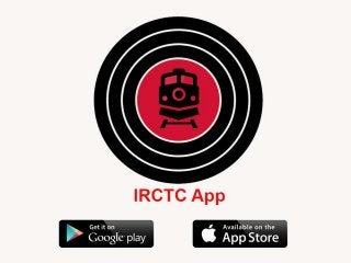 IRCTC App for SmartPhone Users
